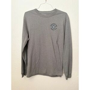 Southern Tide Frequent Flyer Long Sleeve Graphic Shirt Preppy Granola Frat Bro L